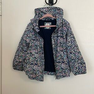 Baby Gap Lightweight Lined Floral Jacket